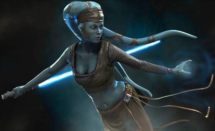 Star Wars: Espectacular cosplay de Aalya Secura
