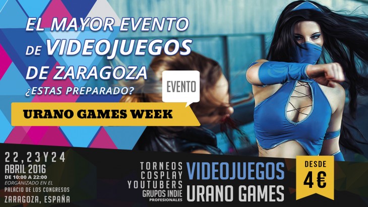 Elle, Illisia, Nunnally y Shady Abyss estarán presentes en la ‘URANO GAMES WEEK 2016’