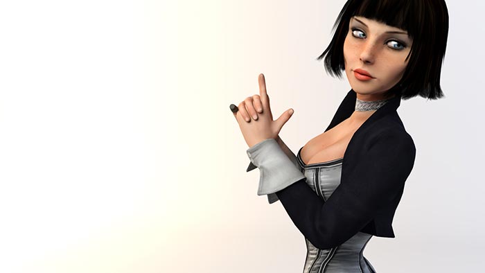 ‘BioShock Infinite’: El espeluznante cosplay de Elizabeth