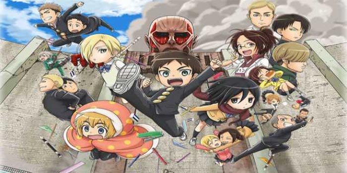 Habrá tres episodios más de ‘Attack on Titan: Junior High’