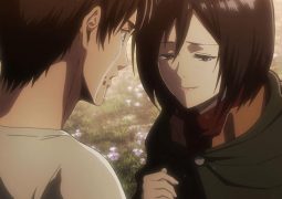 Mikasa y Eren (Ataque a los Titanes)